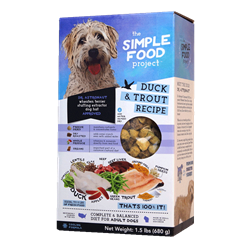 Duck and Trout Dog Food