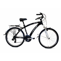 17-Inch Kettler Pulse Tivoli Mens Bike - Metallic Gray/White